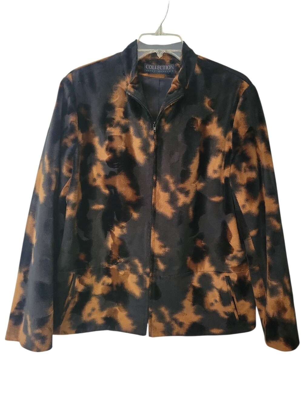 Women's Harve Benard Collection Faux Fur Zip Up Jacket